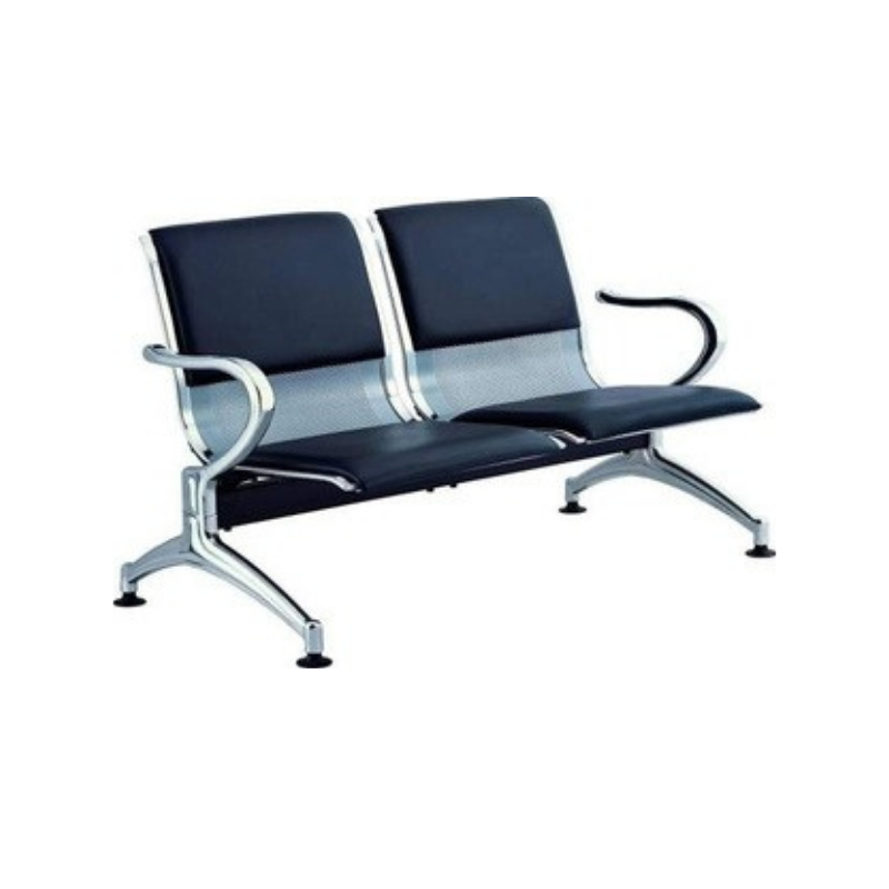 Waiting Chair (Blue Cushion Arm Type)